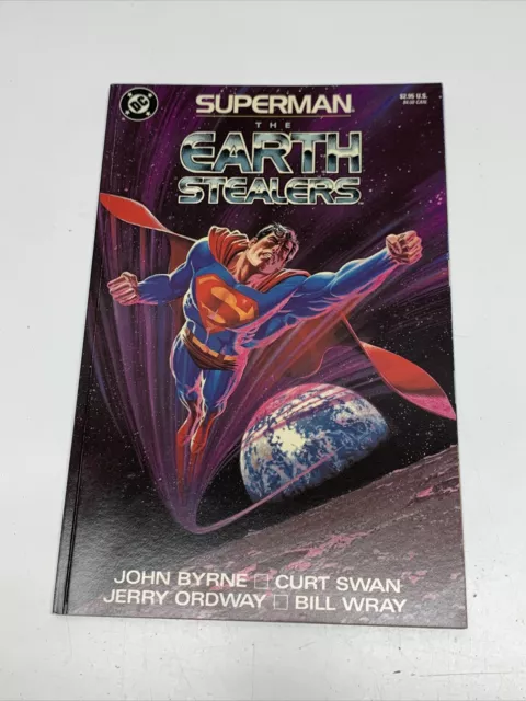 Superman: The Earth Stealers  DC Comics John Byrne Curt Swan 1988 KG