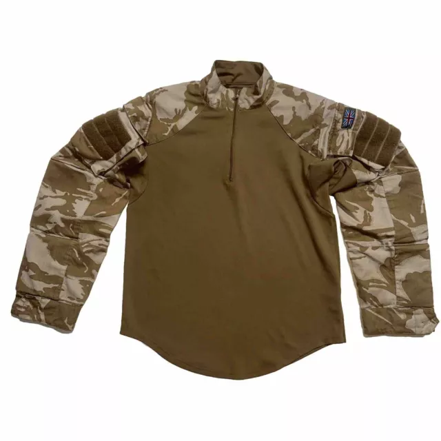 BRITISH ARMY DPM Desert UBAC Under Body Armour Combat Shirt Top Small ...