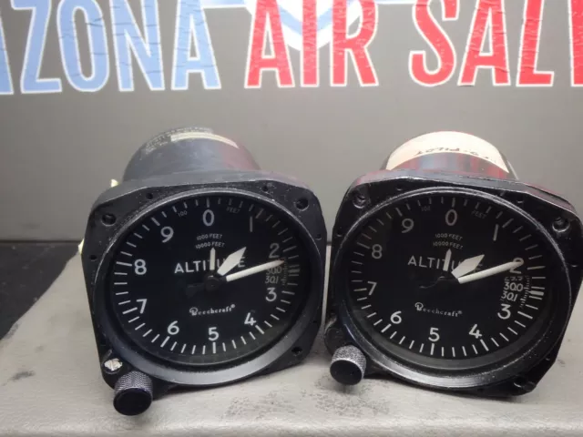Aerosonic Altimeter, Pressure, Altitude Reporting Pn102200-11023 -1000 to 35,000