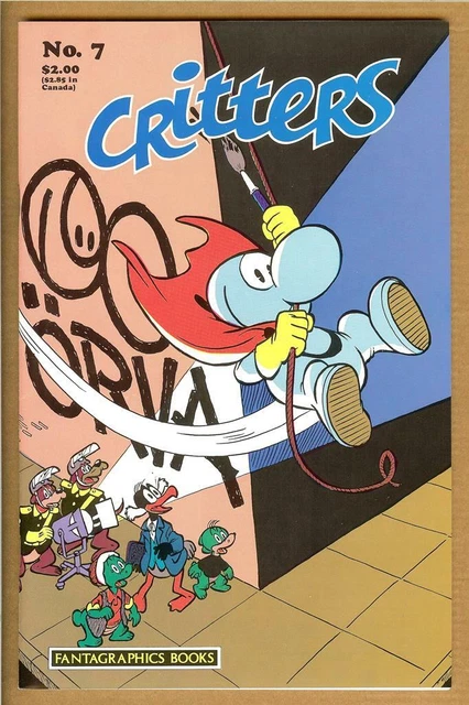 Critters #7 NM- Early Usagi Yojimbo