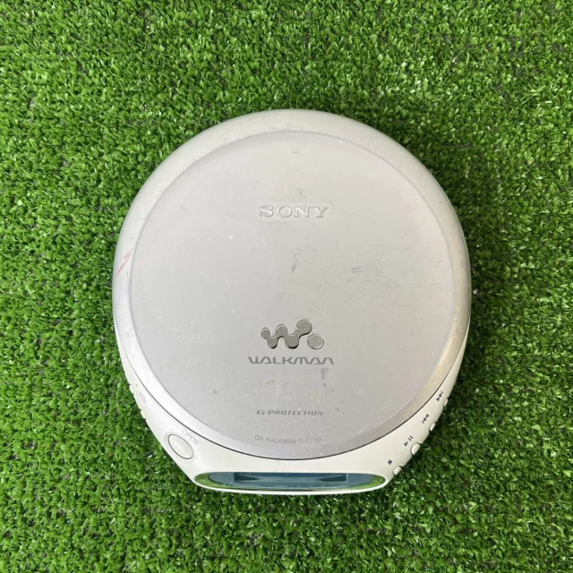 WORKING vintage SONY CD WALKMAN D-EJ360 portable DISCMAN PLAYER G protection