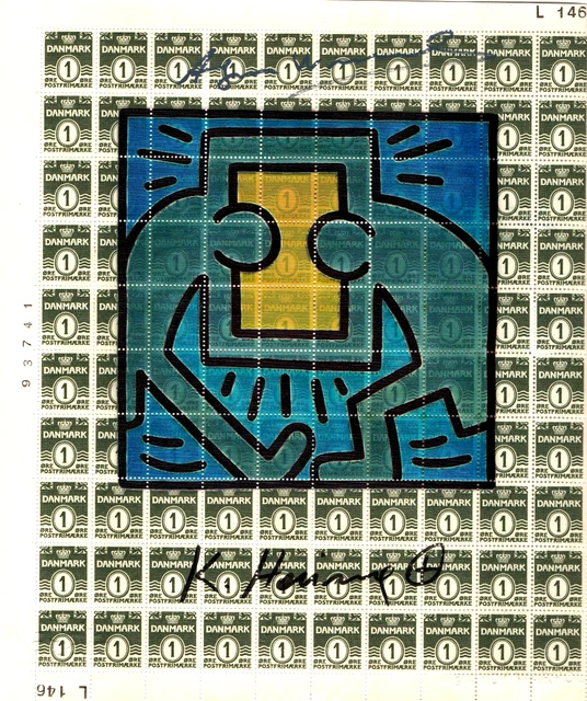 Œuvre D'Art Signée Andy Warhol 1979 Avec Certificat (COA) - Petite Impression