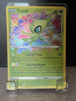 009 185 Celebi Pokemon Amazing Rare Voltaggio Sfolgorante In Inglese Near Mint Eur 14 90 Picclick It