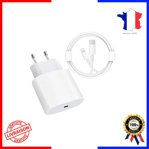 Câble USB-C Chargeur Rapide 1M,2M Pour iPhone 12 11 pro 13 XR XS MAX SE iPad