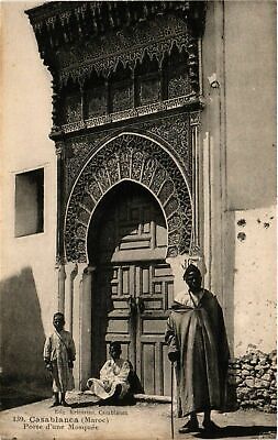 CPA AK CASABLANCA - Porte d'une Mosquée MAROC (796096)