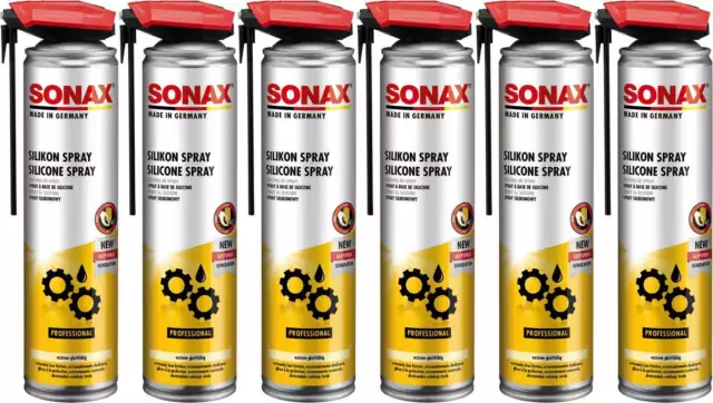 Spray silicone Sonax con EasySpray 400 ml VPE set 6 pezzi 03483000