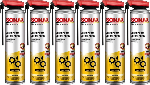 Spray silicone Sonax con EasySpray 400 ml VPE set 6 pezzi 03483000