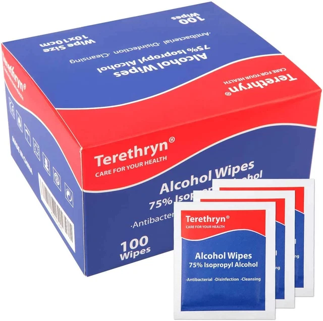 Salviette Disinfettanti 75% Alcool Isopropile Salviette Disinfettante Superfici