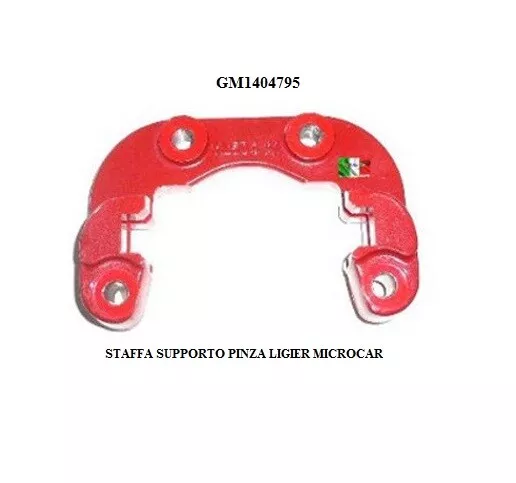 Staffa Supporto Pinza Freno Anteriore Ligier Microcar Ch40 Gm1404795