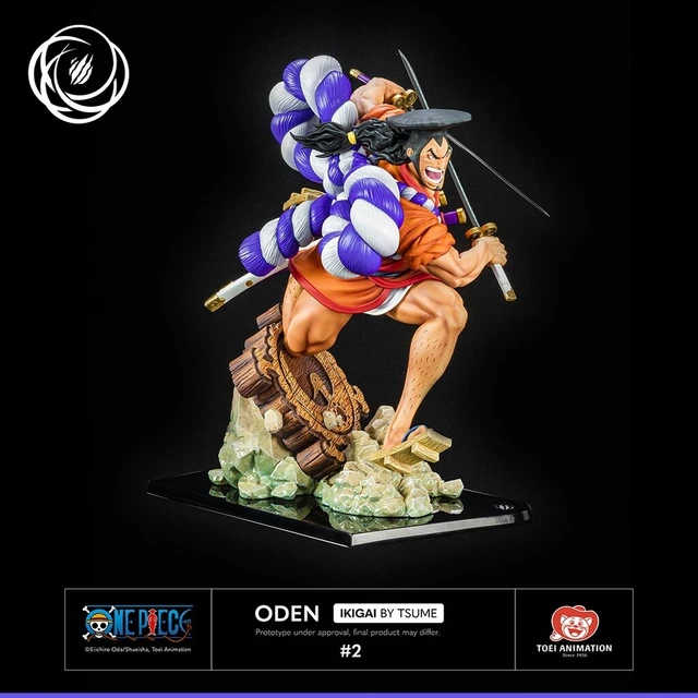 Figurine Ichibansho Kozuki Oden - One Piece Third Act Wano Country - 22 Cm - Neuf Sous Blister