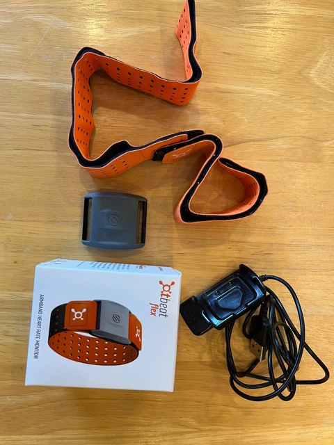 Orange Theory OT Beat Flex Heart Rate Monitor (armband) Scosche 1 Band for  sale online