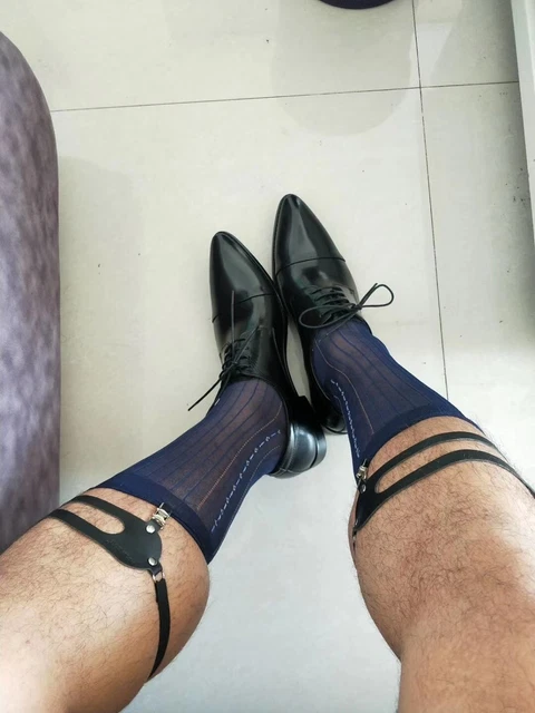 Fix’chaussettes Neofan – Bleu – Double Pinces – Taille Unique Homme – Classique