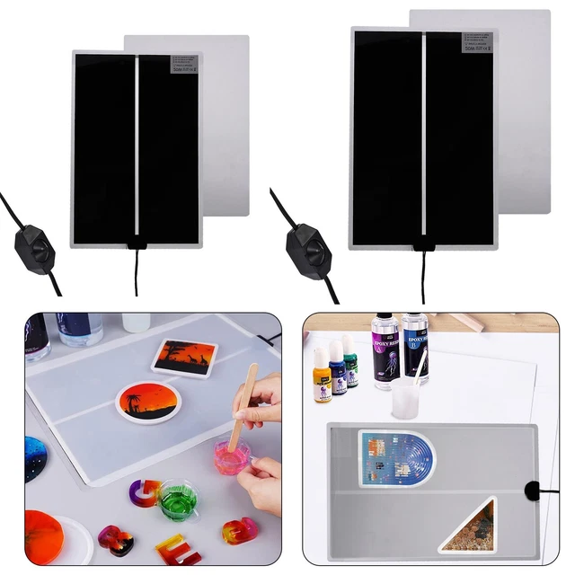 Tapis Chauffant USB 5V - 4 Niveaux De Température - Coussin Chauffant Étanché 25x30 Cm Pour Confort Et Bien-Être