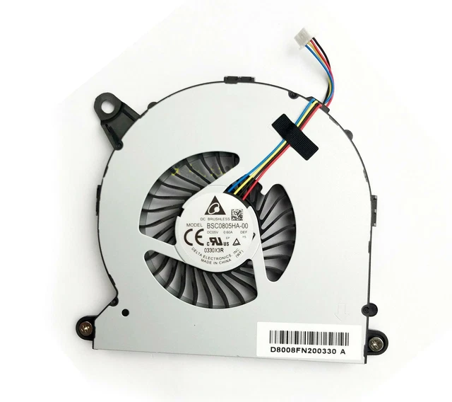 Dpofirs Ventilateur De Refroidissement Du Processeur Pour NUC8i7BEH NUC8i3BEH NUC8i5BEH NUC8i5BEK, Remplacement Du Refroidisseur De Processeur à Dissipation Thermique Rapide à 4