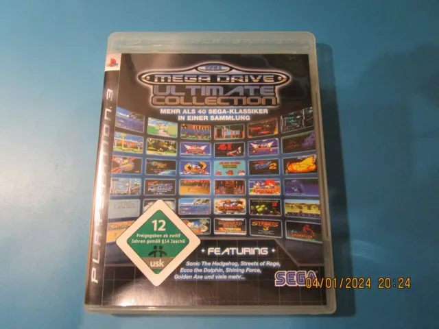 Sega Mega Drive Ultimate Collection (Sony PlayStation 3, 2009)