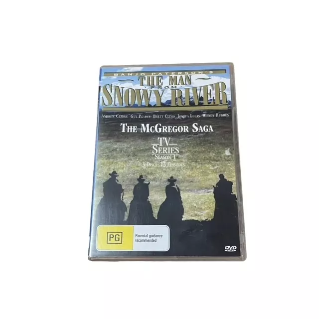 The Man From Snowy River TV Series Season 1 DVD Andrew Clarke Region 0