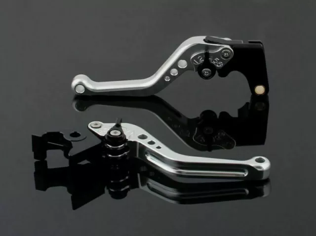 Short Brake Clutch Lever For Suzuki GSXR 600 750 TL1000S GSR600 750 SFV 650 UK 2