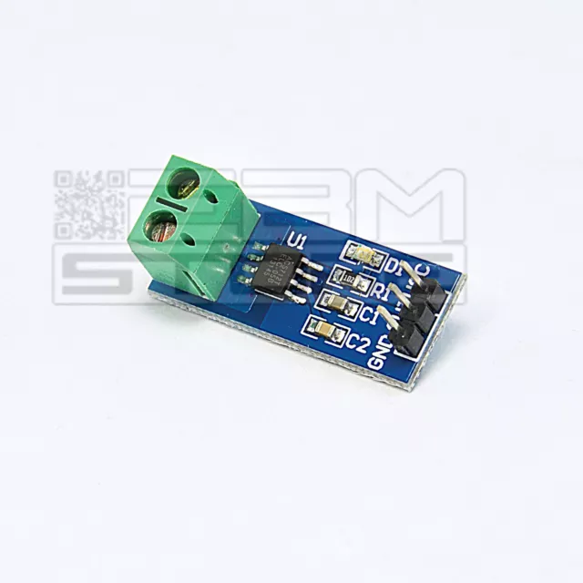 Sensore di corrente ACS712 5A amperometro per pic/arduino - ART. CG03