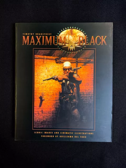 Maximum Black by Timothy Bradstreet, RPG ILLUSTRATION, 1ST PRINT 1998, AS NEW!