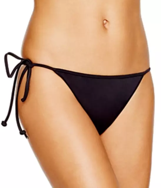 Milly Italian Solid Side Tie Bikini Bottom MSRP $90 Size M # U6 471 Blm