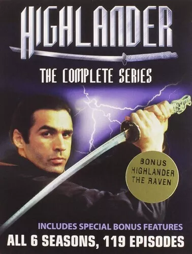 Highlander: The Complete Series [New DVD] Boxed Set