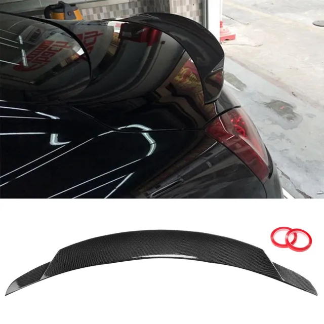 Carbon Fiber Rear Trunk Spoiler Wing For INFINITI G37 Q60 Coupe 2008-13 HighKick