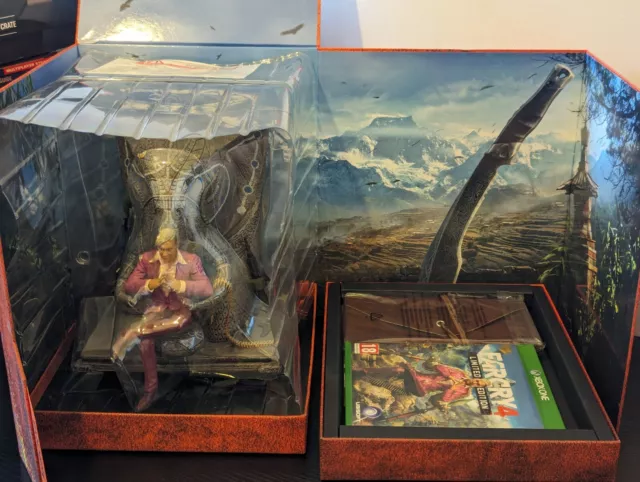 Far Cry 4 Collectors Edition Box Statue & Extras Kyrat Limited Edition Xbox One