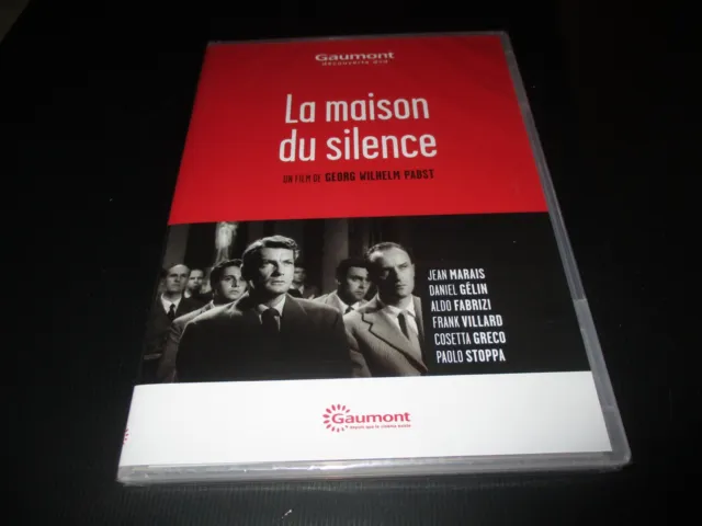 DVD NEUF "LA MAISON DU SILENCE" Jean MARAIS, Daniel GELIN, Aldo FABRIZI