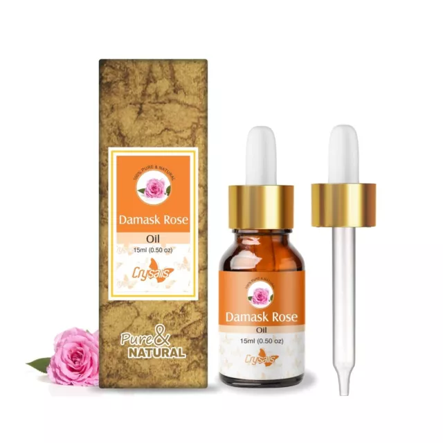 Damask Rose (Rosa rubiginosa) 100% Pure & Natural Essential Oil {10ml-5000ml}