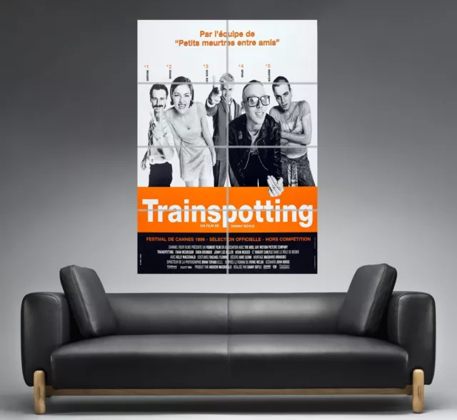 Trainspotting Affiche Cinéma Wall Poster Movie Film Classic Grand format A0