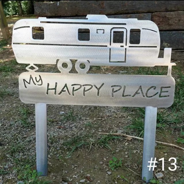 Personalized Camper RV Sign Airstream