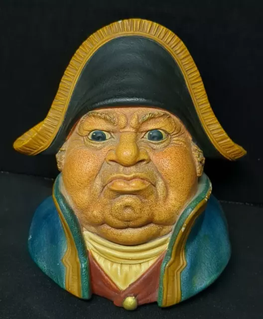 Vintage Bossons England 1969 Chalkware Head Mr. Bumble Made In England 29 Sailor