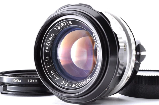 Nikon Nikkor-S.C Auto 50mm F1.4 non Ai Standard Lens [Near Mint] From Japan