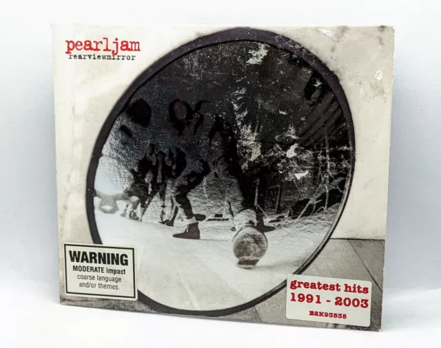 Pearl Jam - Rearviewmirror Greatest Hits 1991-2003 2 Disc CD 2004 digipack