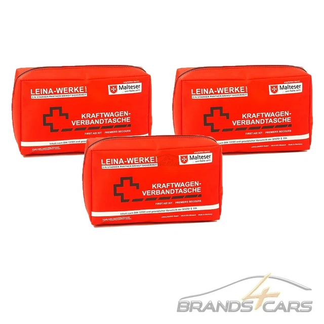 3x BORSA ASSOCIAZIONE AUTO LEINA BORSA FASCIA ROSSA COMPATTA 11000 198