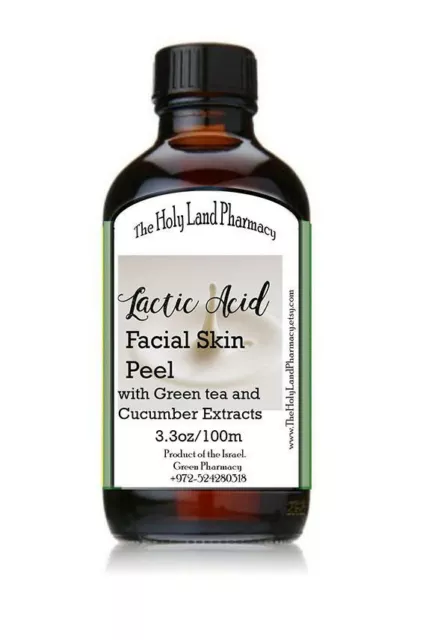 LACTIC ACID MD GRADE CHEMICAL PEEL mit Grüntee-Extrakt 20%- 80% 100ml