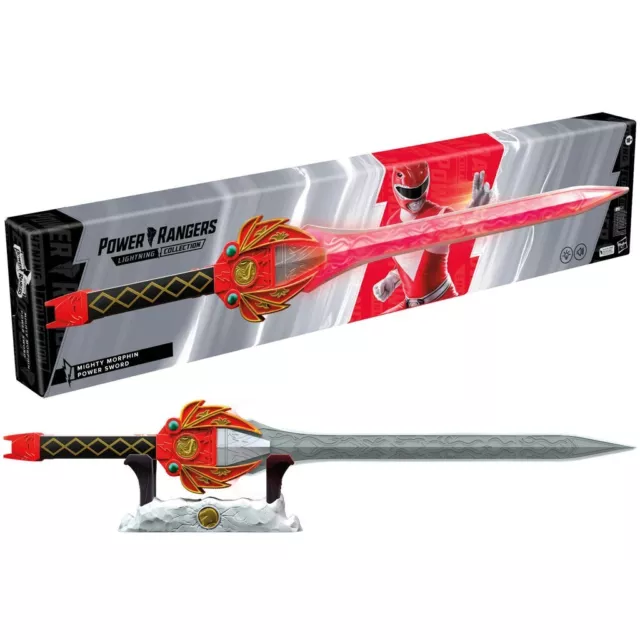 Hasbro Power Rangers Lightning Collection Mighty Morphin Red Ranger Power Sword