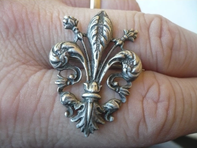 BROCHE PAPILLON ARGENT 925 MILLIEMES FILIGRANE 5 GRAMMES 60 W1012
