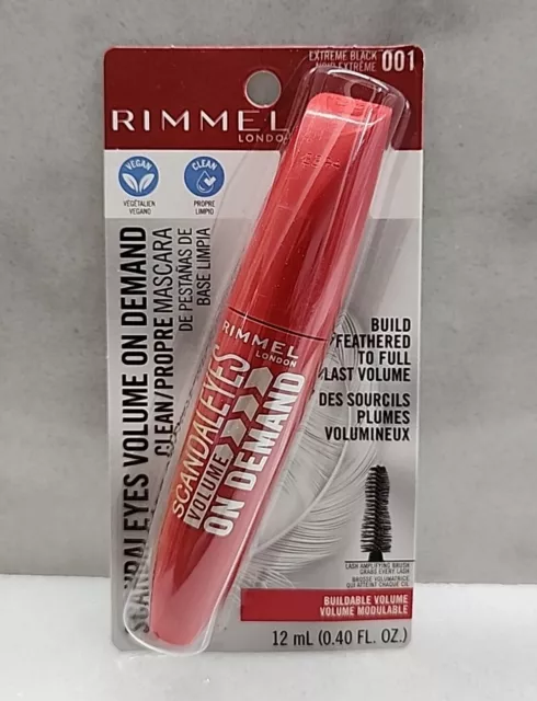 Rimmel London ScandalEyes Volume on Demand Mascara #001 Extreme Black