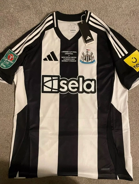 Maglietta Newcastle United Carabao Cup Final 2025 – 100% Cotone – Bambini E Adulti - Foto 4