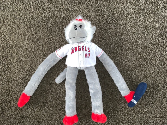 MIKE TROUT L.A. Angels 20” Plush Rally Monkey Stuffed Forever Coll. MLB  Baseball $14.99 - PicClick