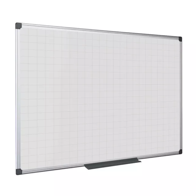 Bi-Office Maya Magnetic Whiteboard Gridded 1200x900mm MA0547170