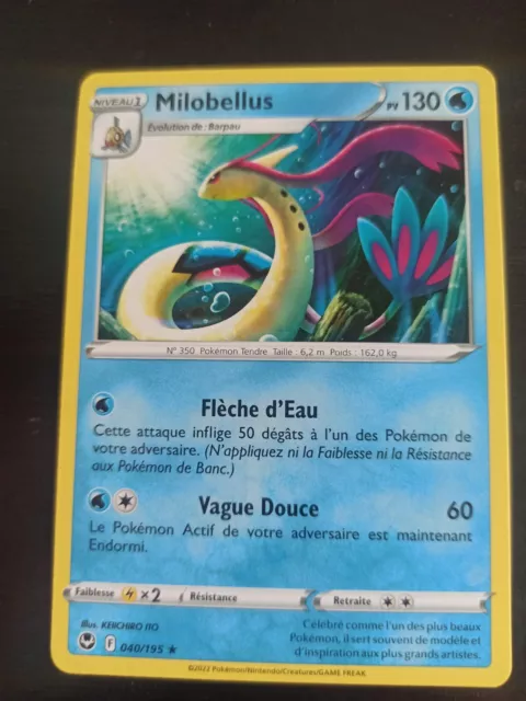 Milobellus - EB12:Tempête Argentée - 040/195 - Carte Pokémon Française Neuve