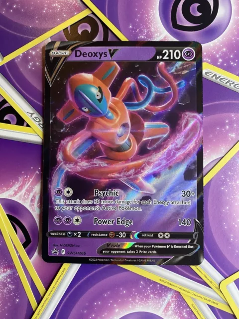  Deoxys V - VSTAR - VMAX - Pokémon 3 Card Set - SWSH266