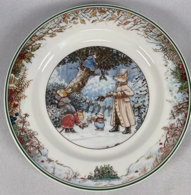 Villeroy & Boch Foxwood Tales Bread & Butter Plate 6 5/8” Winter CottageCore