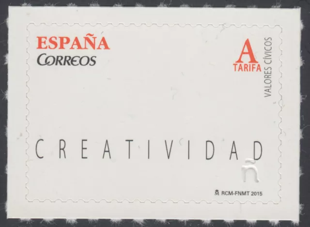 España Spain 4979 2015 Valores Cívicos MNH Tarifa A