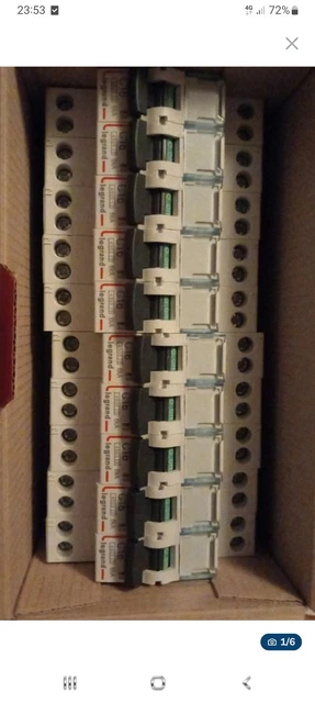 Lot De 10 Disjoncteurs Legrand – 2, 6, 10, 16, 20 Ou 32 Ampères Au Choix