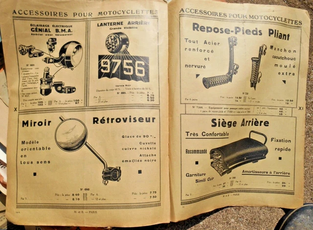 Rare Catalogue 1980 VINTAGE Velo Cycle Cyclisme Course