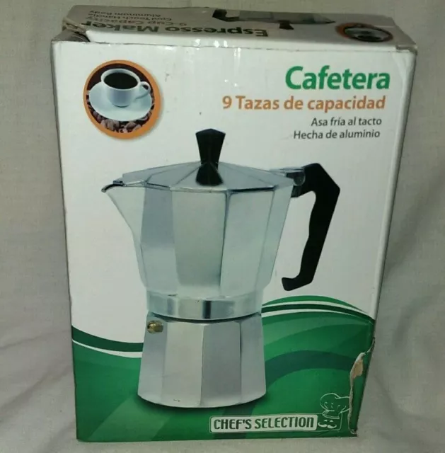 Chef's Selection Espresso Maker 9-Cup Capacity Coffee Maker