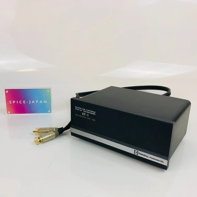 FIDELITY-RESEARCH XF-1 STEP-UP Transformer for MC Cartridge